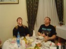 SERGY ( PROMOTER ON THE RIGHT ) AND LOCAL PROMOTER SPOON IT UP 208 * 448 x 336 * (20KB)